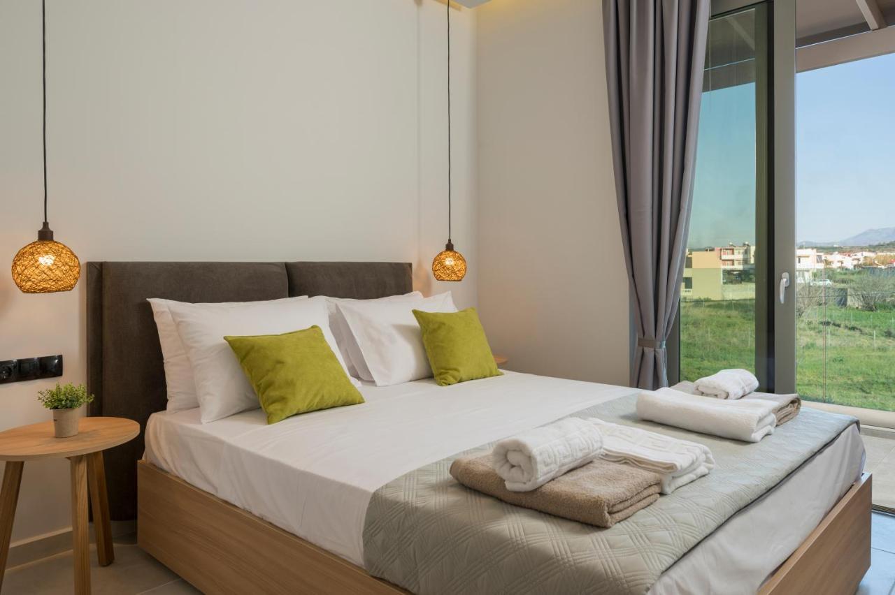 Aegean Breeze Luxury Apartments Next To The Sea 马莱迈 外观 照片